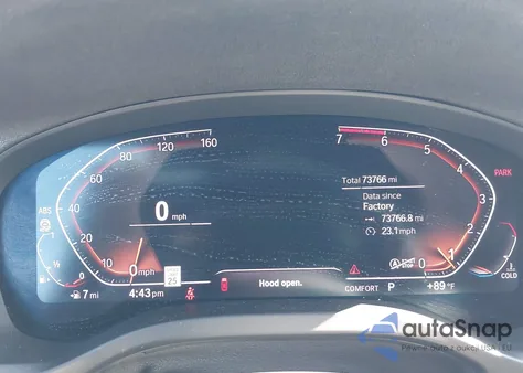 2020 BMW X3 xDrive30I from USA, damaged, VIN 5UXTY5C04L9B75822